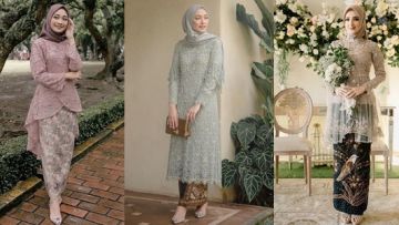 11 Tunik Lamaran Warna Kalem untuk yang Berhijab. Bikin Makin Anggun dan Siap Menanti Ijab~