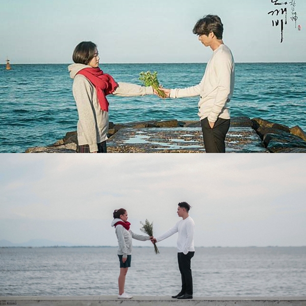 14 Ide Foto Pre-wedding yang Direka Ulang dari Adegan Drakor Hits. Sedikit Halu, Banyak Gemasnya~