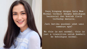 Bingung dengan Istilah “New Normal”, Atiqah Hasiholan Pancing Beragam Respons Warganet