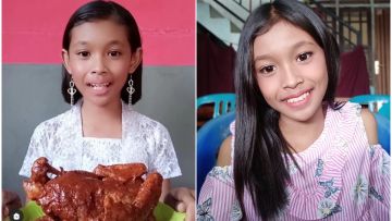 10 Fakta Bunga Salsabila, YouTuber Cilik yang Viral karena Review Makanan Berbahasa Jawa Halus