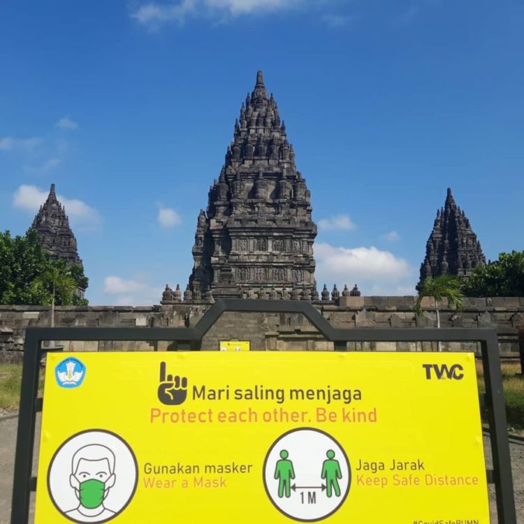 Candi Prambanan dan Ratu Boko Dibuka Hari Ini. Wisatawan Luar Daerah Harus Bawa Surat Sehat!