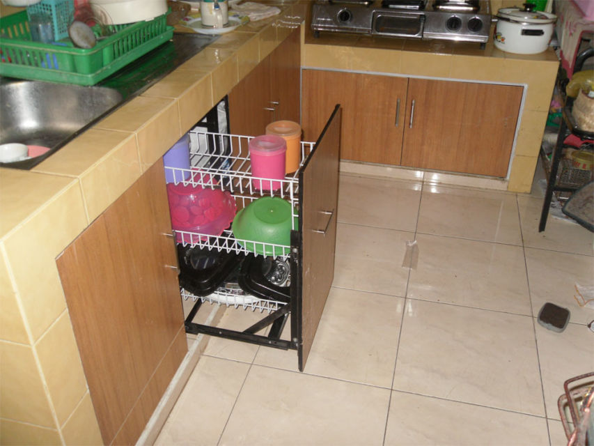 9 Model Rak Dapur Minimalis yang Keren dan Sederhana 20 model rak dapur sederhana