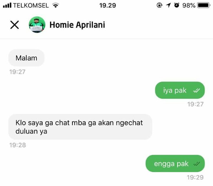 11 Percakapan Kocak Driver Ojol dan Penumpang (Part 2). Gini nih Akibat Kurang Fokus~