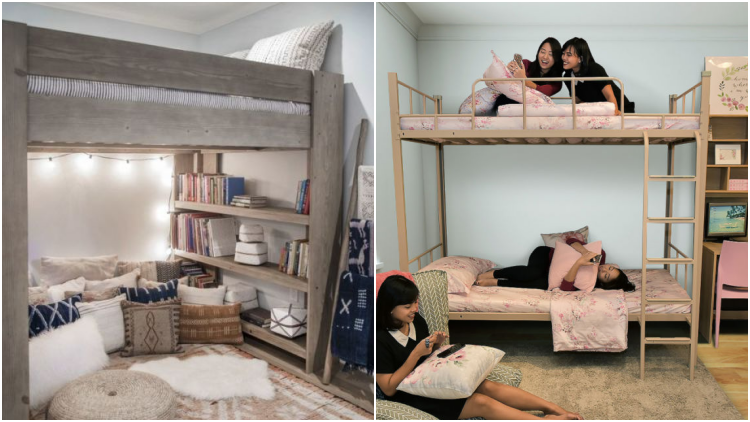 8 Desain Tempat Tidur Tingkat Minimalis & Multifungsi