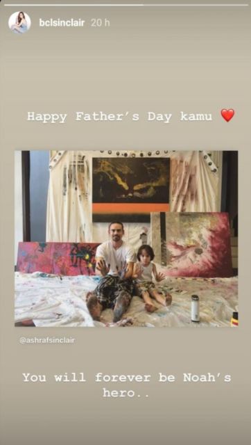Rayakan Hari Ayah Sedunia, Bunga Citra Lestari Sebut Ashraf sebagai Pahlawan sang Anak Selamanya