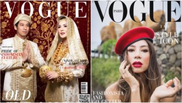 10 Potret Artis yang Nggak Mau Ketinggalan Ikut #VogueChallenge. Cocok Jadi Model Sampul Beneran!