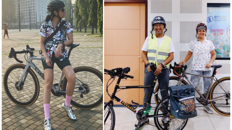 8 Artis yang Hobi Banget Naik Sepeda. Ada yang Sepedaan Jakarta-Bali untuk Rayakan Anniversary Lo!