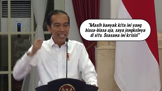 Penyebab Jokowi Marah-marah Saat Sidang Kabinet Paripurna, sampai Ancam Reshuffle Kabinet Juga, lo