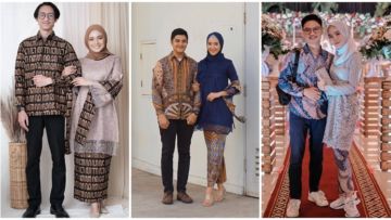 9 Motif Kebaya Couple Terbaru Bernuansa Kalem dan Elegan. Bikin Kompak Bareng Pasangan!