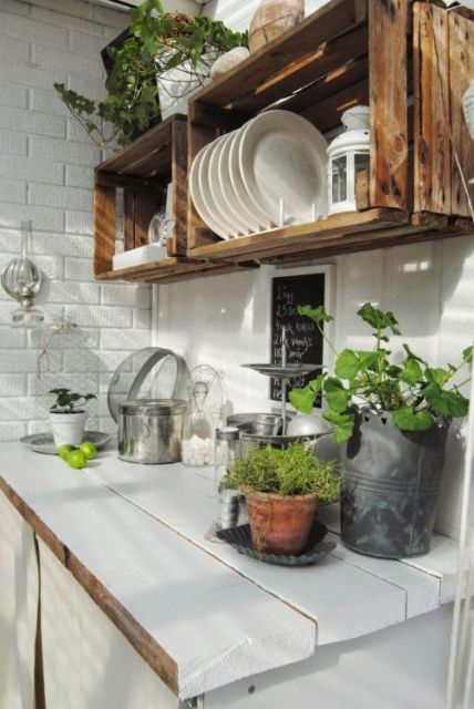 9 Model Rak Dapur Minimalis yang Keren dan Sederhana 19 model rak dapur minimalis