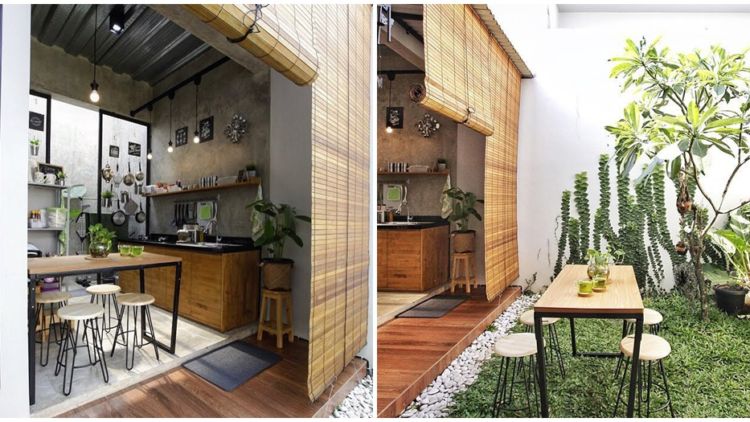 9 Desain Dapur Minimalis Terbuka di Belakang Rumah