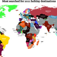 Begini Destinasi Impian Traveler untuk Liburan Tahun 2021. Orang AS Pengen ke Jepang, Indonesia Mau ke Vietnam!
