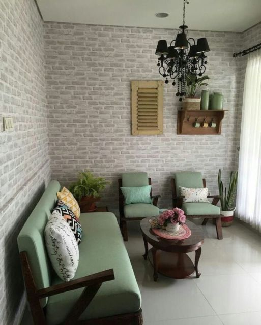 Desain Ruang Tamu Ukuran 2x2 yang Jauh dari Kata Sesak. Dikunjungi Tamu Sekeluarga Bisa Muat