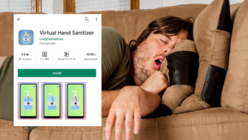 Menebak Alasan Kenapa  Lebih dari 100 Ribu Orang Kepikiran Download Virtual Hand Sanitizer. Nggak Nalar!