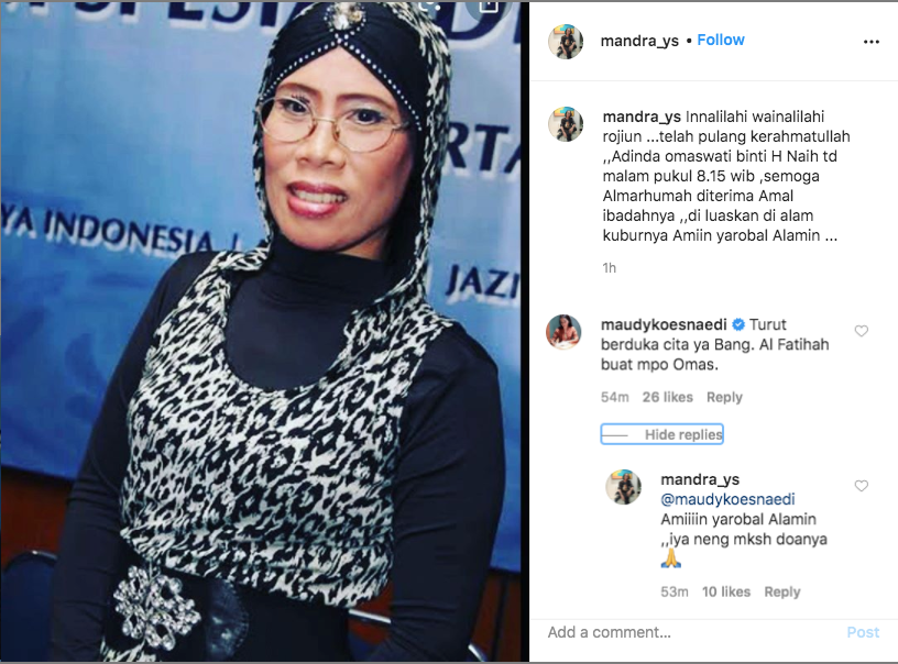 Kabar Duka: Komedian Besar Indonesia Meninggal Dunia, Selamat Jalan Mpok Omas