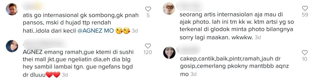 Viral, Momen Pertemuan Agnez Monica dan Driver Ojol Menuai Pujian. Ramah Banget~ 6 Viral, Momen Pertemuan Agnez Monica dan Driver Ojol Menuai Pujian. Ramah Banget~