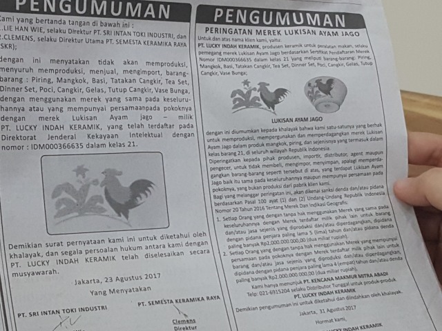 Menelusuri Asal Muasal Mangkuk Ayam Jago, Wadah Legendaris Kesayangan Abang-Abang Tukang Bakso
