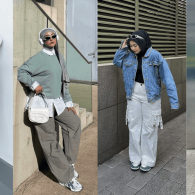 Tetap Stylish, 8 Mix and Match Cargo Pants Hijab Ini Cocok untuk Berbagai Momen