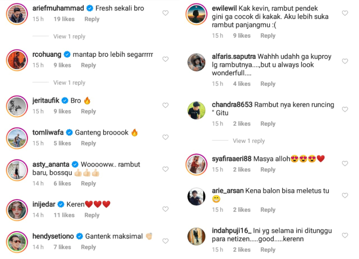 Bertahun-tahun Pertahankan Gaya Harajuku, Kevin Aprilio Muncul dengan Rambut Pendek yang Fresh