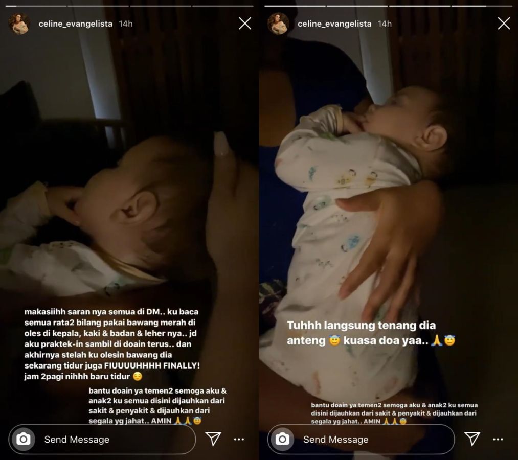 Enggan Percaya Anaknya Panas karena 