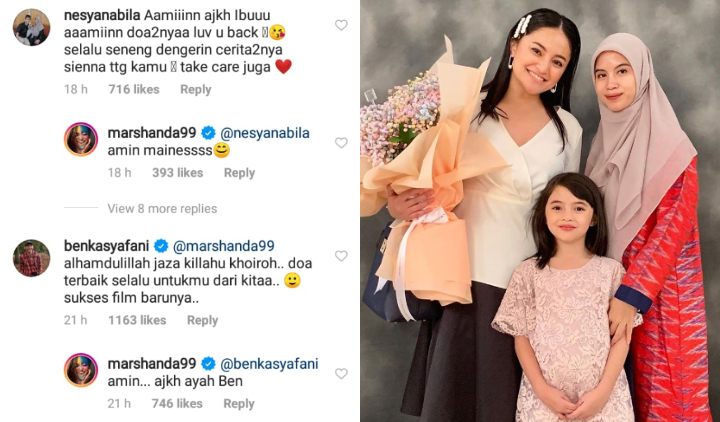 Marshanda Puji Istri Ben Kasyafani sebagai Ibu yang Luar Biasa bagi Anaknya. Rukun Banget!