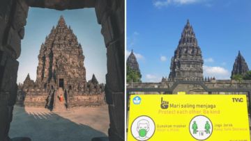 Candi Prambanan dan Ratu Boko Dibuka Hari Ini. Wisatawan Luar Daerah Harus Bawa Surat Sehat!