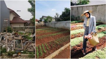 Kembangkan Hobi Baru Saat Pandemi, Yuk Intip Lahan Kompleks yang Disulap Tantri Namirah Jadi Kebun!