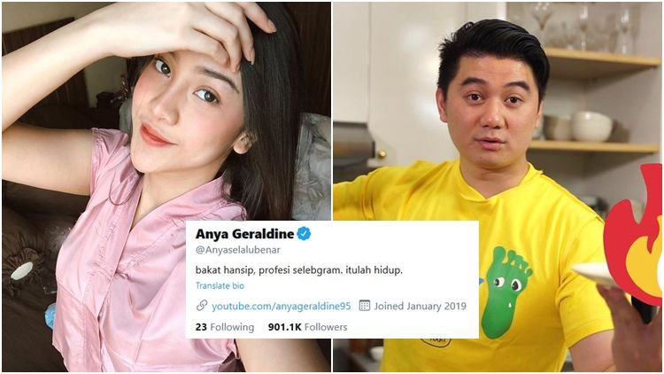 Akun Twitter Anya Geraldine Centang Biru Berkat Dirinya, Arnold Poernomo: Aku Memang Ajaib