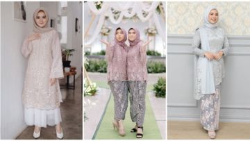 Deretan Kebaya yang Cocok Buat Pecinta Warna Netral. Bikin Kelihatan Kalem!