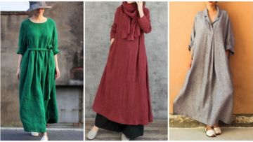 Sama Ademnya dengan Katun, Ini 9 Model Dress Linen Panjang yang Lagi Hits Banget!