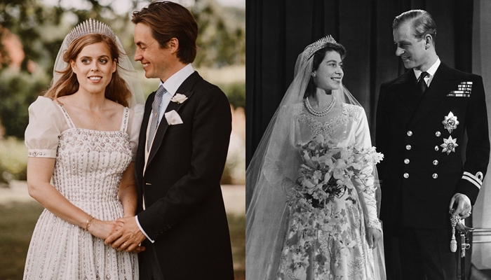 Ini 6 Detail Indah Royal Wedding Princess Beatrice yang Digelar Privat. Pakai Gaun Lungsuran~