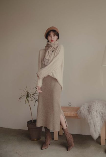 Cara Berbusana Buatmu yang Bertubuh Kurus dan Tinggi Ala Cewek Korea. Fix, Memesona!
