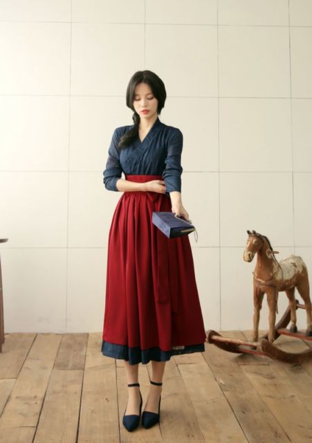 Cara Berbusana Buatmu yang Bertubuh Kurus dan Tinggi Ala Cewek Korea. Fix, Memesona!