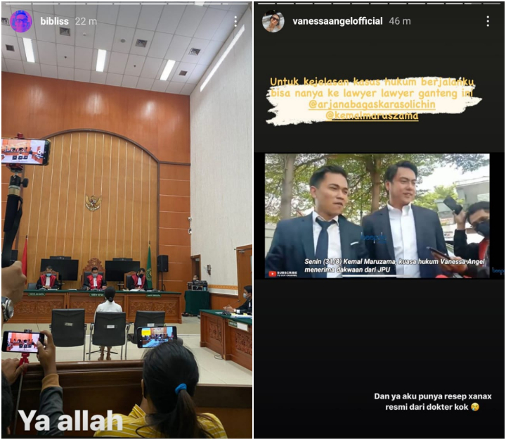Jalani Sidang Perdana Kasus Narkoba, Vanessa Angel Bersyukur Masih Bisa Berkumpul dengan Keluarga