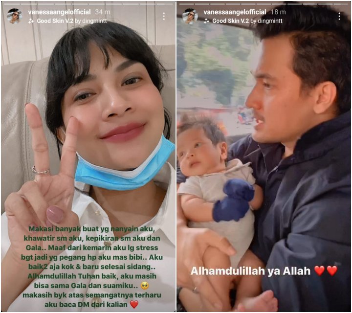 Jalani Sidang Perdana Kasus Narkoba, Vanessa Angel Bersyukur Masih Bisa Berkumpul dengan Keluarga