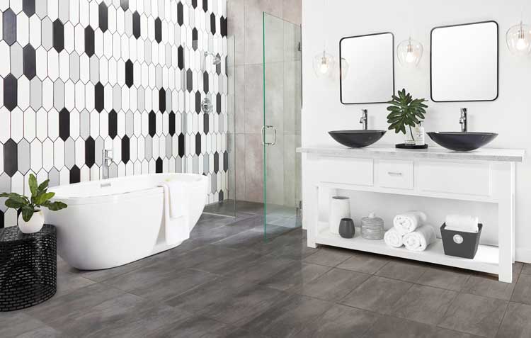 Tips Memilih Keramik Kamar Mandi dan 8 Pilihan Motifnya. Anti Kepleset dan Bisa Tabrak Warna