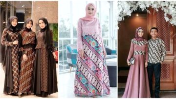 Buat Alternatif Selain Kebaya, Ini 8 Gamis Motif Batik yang Simpel tapi Anggun!