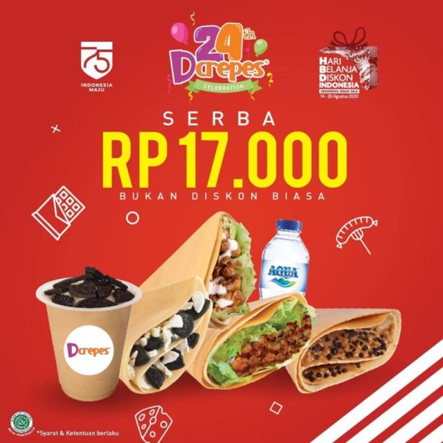 15 Promo Makanan 17 Agustus yang Enak dan Murah. Bisa Beli Pizza Seharga 17 Rupiah!