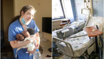 Kisah Mengharukan Seorang Perawat yang Selamatkan Tiga Bayi Saat Ledakan di Lebanon. Berani Banget!