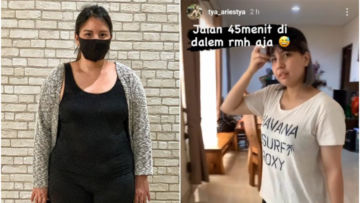 Langsing Berkat Diet Sehat dan Jalan Kaki, Tya Ariestya Berpesan Jangan Lupa Cintai Diri Sendiri