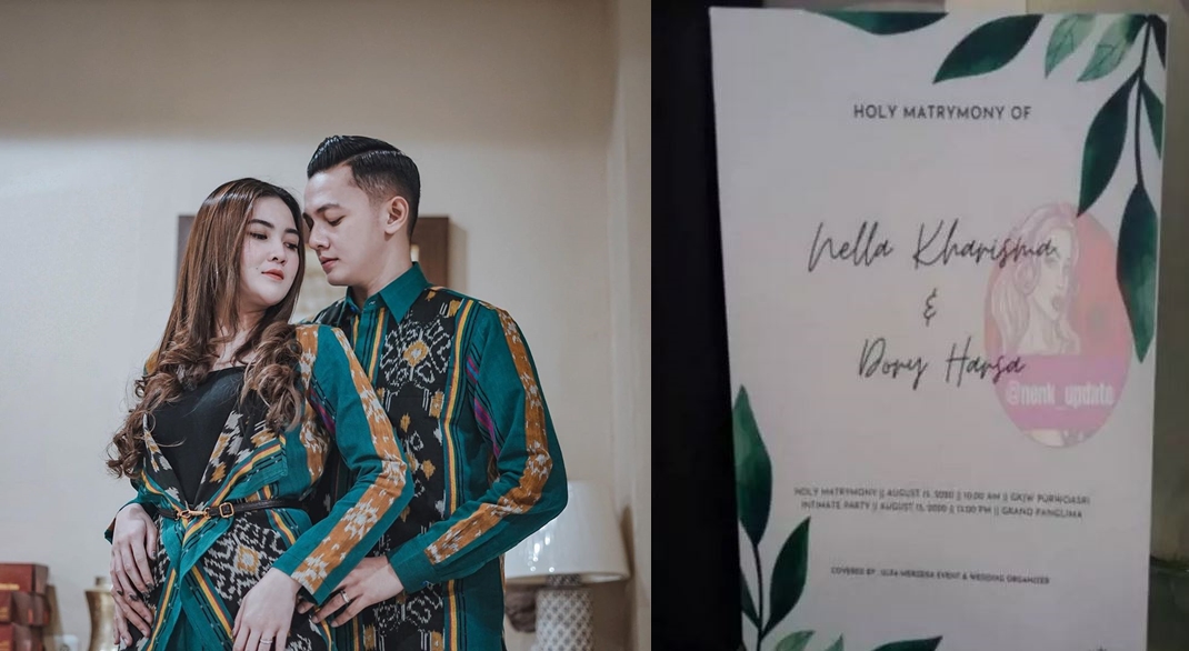 Rasa Penasaran Publik Terjawab, Nella Kharisma-Dory Harsa Akui Telah Menikah. Selamat!