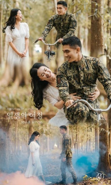 11 Potret Pre-wedding ala Crash Landing on You yang Trending, Inikah Namanya Drama Jadi Nyata?