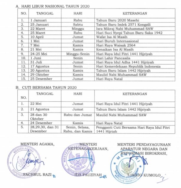 Ini Aturan Cuti Bersama bagi Karyawan Swasta. Kalau Ikut Libur, Motong Cuti Tahunan Nggak, Ya?