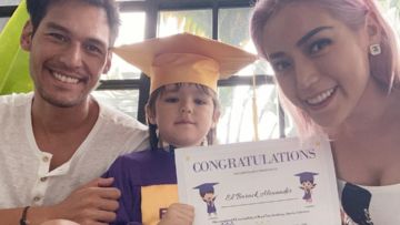 Jessica Iskandar Pindah ke Bali, Richard Kyle Ikut Mengantarkan El Barack di Hari Pertama Sekolah