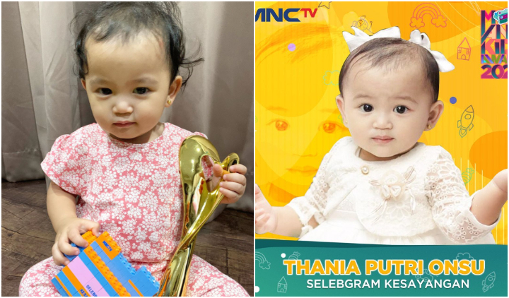 Keluarga Ruben Onsu Sabet 6 Penghargaan di Mom & Kids Awards, si Kecil Thania Nggak Ketinggalan