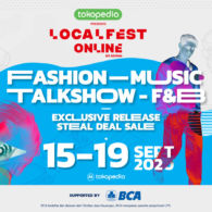 Gandeng Tokopedia, Localfest 2020 Siap Digelar 15 September Mendatang. Jangan Sampai Kelewatan!