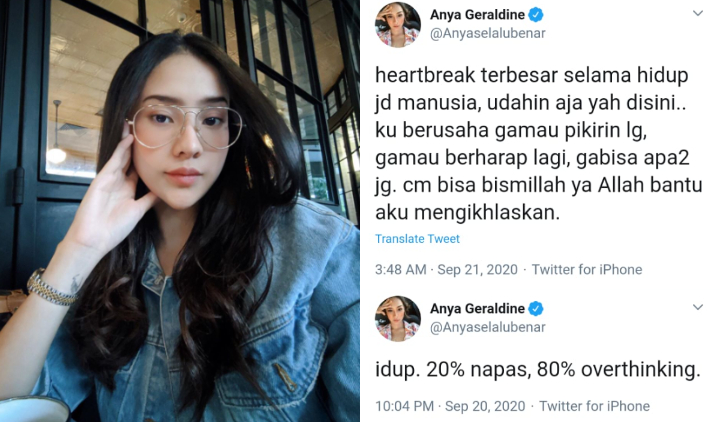 Dilanda Gundah, Anya Geraldine Salat Subuh di Masjid untuk Pertama Kali. Jadi Tenang Katanya