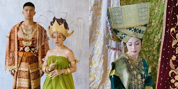 Nikita Willy-Indra Priawan Pre-wedding Kenakan Baju Adat, Intip yuk Detail Busana dan Mahkotanya!