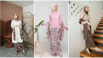 5 Potret Hijabers yang Sukses Tampil Feminin dengan Kebaya Selendang. Jadi Elegan Gitu!