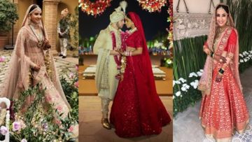 10 Gaun Pernikahan Bintang Bollywood Paling Mahal dan Mewah. Sarat Nuansa Warna Emas dan Merah!